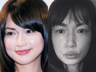 長谷川京子の唇変化画像,昔と今