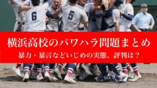 横浜高校野球部のパワハラいじめまとめ画像