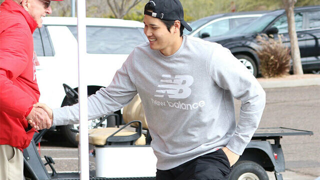 大谷翔平のニューバランス画像